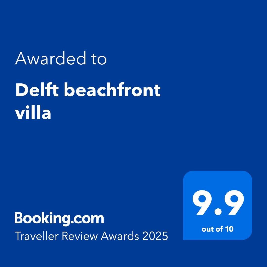 Delft Beachfront Villa Delft East Exterior foto